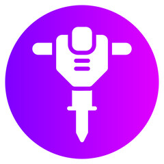 jackhammer gradient icon