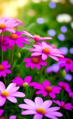 Fototapeta premium flowers in the garden