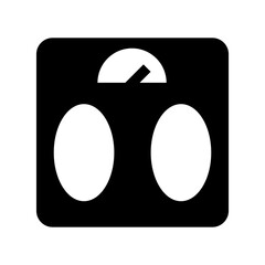 body scales icon or logo isolated sign symbol vector illustration - high quality black style vector icons
