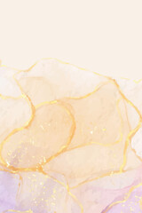 Hand Painted Abstract Watercolor Background