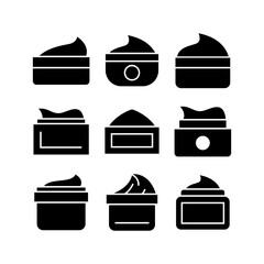 cream icon or logo isolated sign symbol vector illustration - high quality black style vector icons
