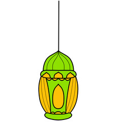 Lantern Islamic Decoration Isra mi'raj Ramadhan Kareem Eid