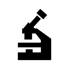 microscope icon or logo isolated sign symbol vector illustration - high quality black style vector icons
