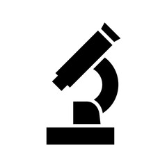microscope icon or logo isolated sign symbol vector illustration - high quality black style vector icons
