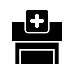 Fototapeta premium pharmacy store icon or logo isolated sign symbol vector illustration - high quality black style vector icons 