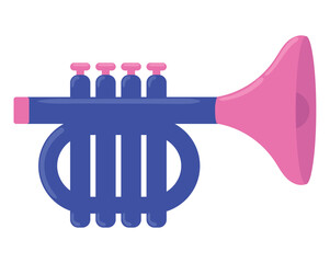 trumpet toy icon © djvstock