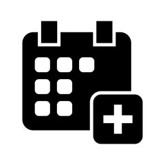 Obraz premium schedule icon or logo isolated sign symbol vector illustration - high quality black style vector icons 