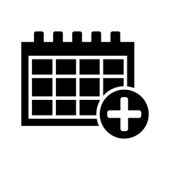 schedule icon or logo isolated sign symbol vector illustration - high quality black style vector icons

