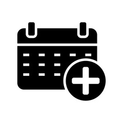 schedule icon or logo isolated sign symbol vector illustration - high quality black style vector icons
