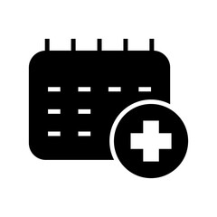 schedule icon or logo isolated sign symbol vector illustration - high quality black style vector icons
