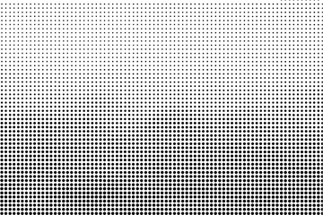 abstract Halftone vector background black and white dots shape