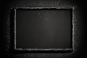 Fototapeta premium Chalkboard.Old black background. Grunge texture. Blackboard. Grung. Concrete. Generative AI