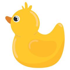 rubber duck toy icon