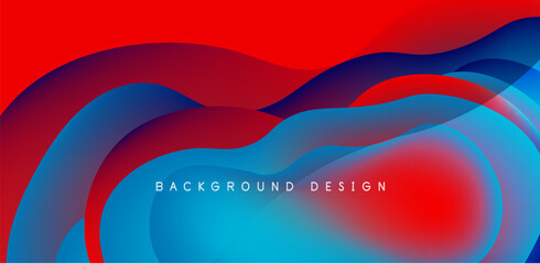 Fluid waves abstract background for covers, templates, flyers, placards, brochures, banners