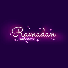 Ramadan Kareem template design, social media