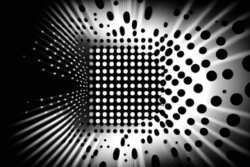 not in focus. blurry background in black and white. Background of an abstract design. For text only. minimalistic black and white pattern. Generative AI