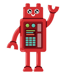 robot toy icon