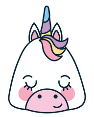 unicorn head icon
