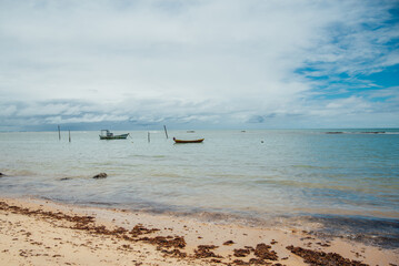 Praia dos Pescadores em Arraial D'Ajuda, Bahia, Brasil