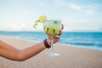 Caipirinha / caipivodka na praia