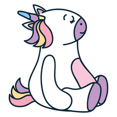 cute unicorn character
