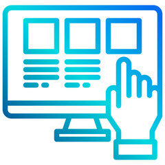 Shopping_3 gradient line icon