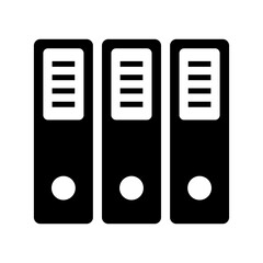 archive icon or logo isolated sign symbol vector illustration - high quality black style vector icons
