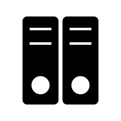 archive icon or logo isolated sign symbol vector illustration - high quality black style vector icons
