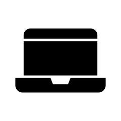 laptop icon or logo isolated sign symbol vector illustration - high quality black style vector icons
