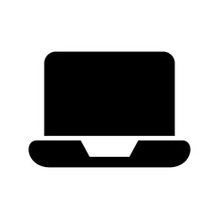 laptop icon or logo isolated sign symbol vector illustration - high quality black style vector icons
