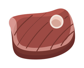 cooked meat icon