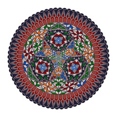 Palestinian Tatreez  design element 7