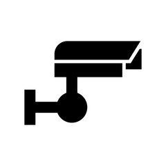 surveillance camera icon or logo isolated sign symbol vector illustration - high quality black style vector icons
