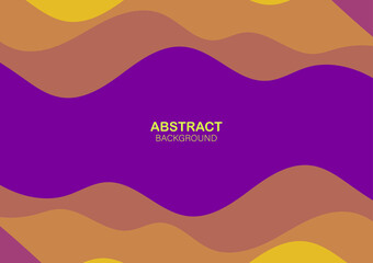 Abstract colorful wavy background with geometric element. Fluid shapes composition. Liquid color.