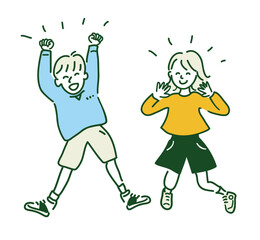 楽しそうなこどもたち