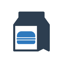 Take Away Icon - Food Package Icon