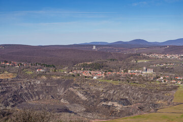 Recultivated mine neat to Pecsbanya