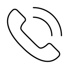 Fototapeta premium Calling line icon