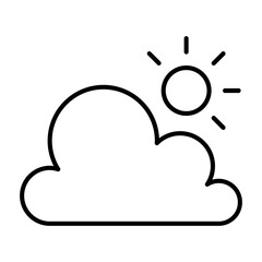Weather line icon