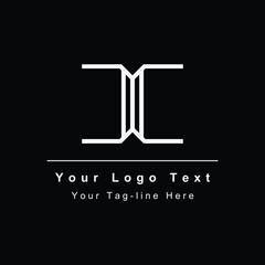 letter CD or DC logo initial design icon