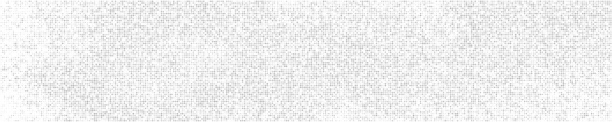 White And Grey Halftone Dotted. Panoramic Background. Abstract Polka Dots Pattern. Pop Art Style Backdrop. Wide Horizontal Long Banner. Vector Illustration, Eps 10. 