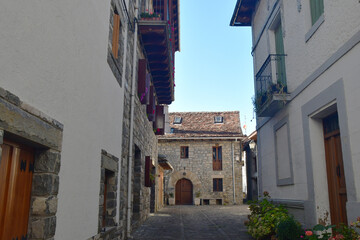 Street in Ansó