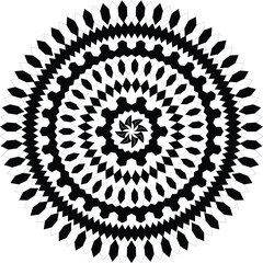 vintage vector decorative mandala design