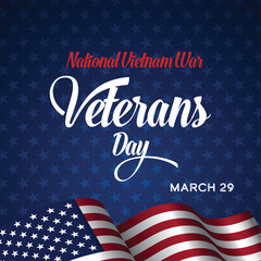 National Vietnam War Veterans Day 29 March