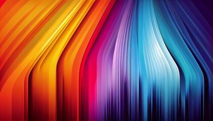 A gradient of mixed colors blend together unexpectedly to create a unique and dynamic abstract background, Generative AI, illustration