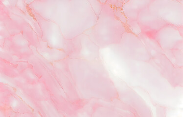 Obraz na płótnie Canvas Luxurious Pink marble texture skin wallpaper background generative ai