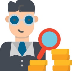 Investor banking illustration