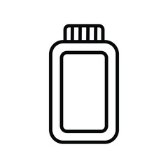 baby powder icon vector design template in white background