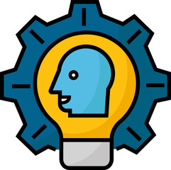 Specific initiatives decorative icon design element for website, presentation, flyer, brochure, printing, application.