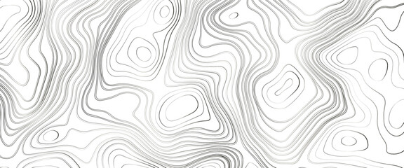 Vector seamless background, subtle pattern. topographic map background concept, topographic map. Geographic mountain relief, abstract lines background. Contour maps. vector illustration.